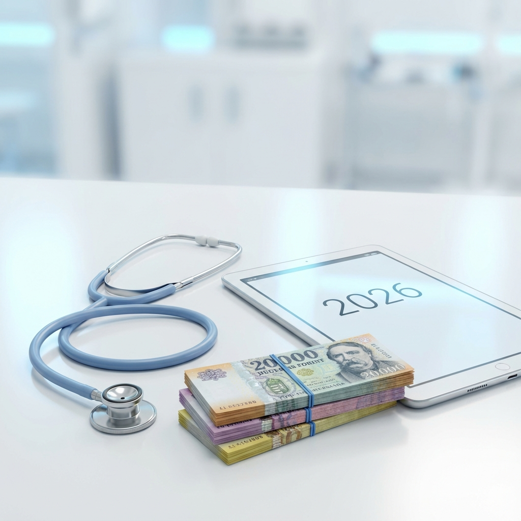 Orvosi bérek 2026-ban: Mennyit keres egy orvos Magyarországon? Orvosi bérek 2026-ban: Mennyit keres egy orvos Magyarországon?