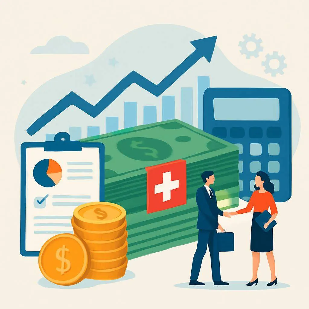 Svájci fizetések 2026-ban: bérek, nettó kereset, minimálbér és megélhetés